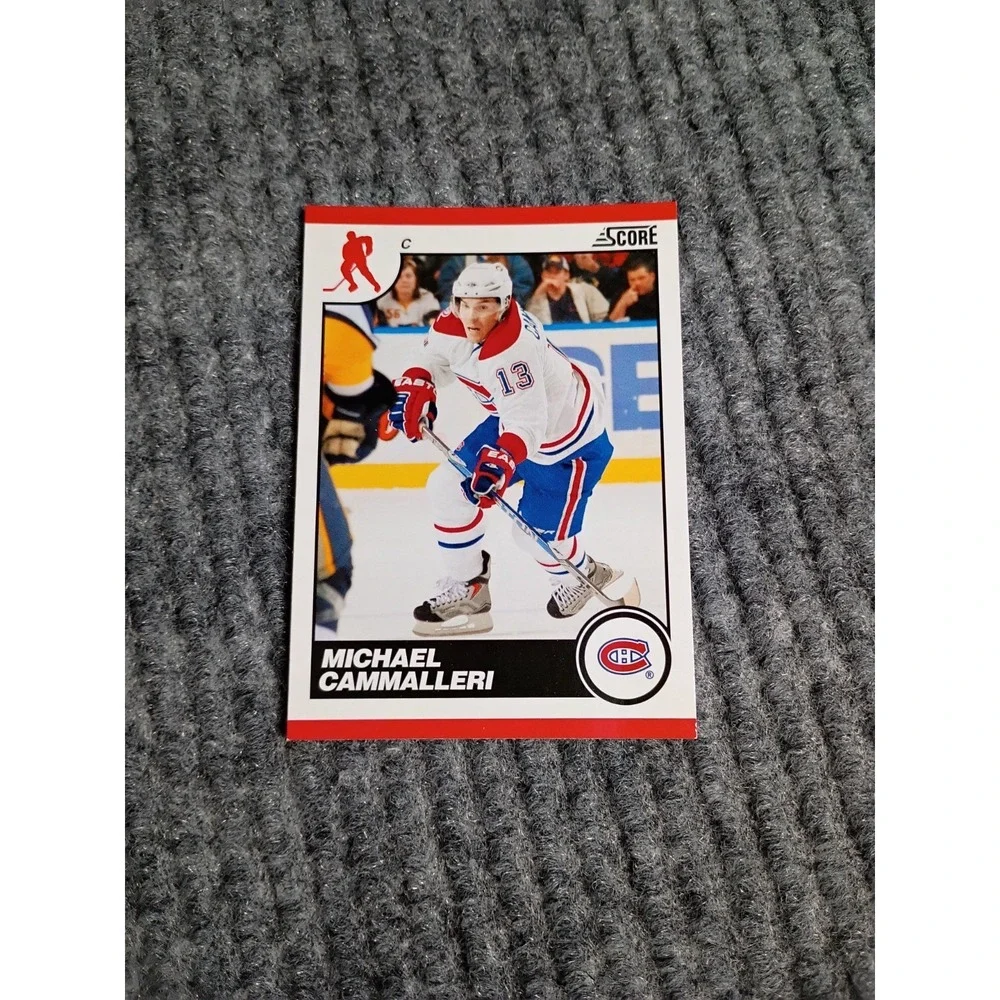 2010 Score Montreal Canadiens Michael Cammalleri Hockey Card #262